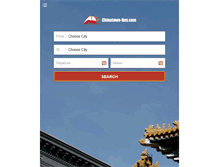 Tablet Screenshot of chinatown-bus.com